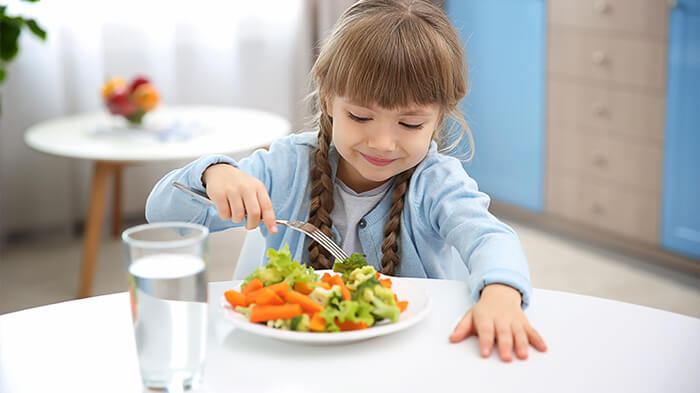 How to get fit for kids by eating healty